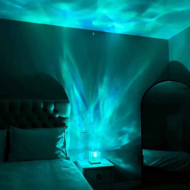 Luminária projetora criativa Aqua Luminous